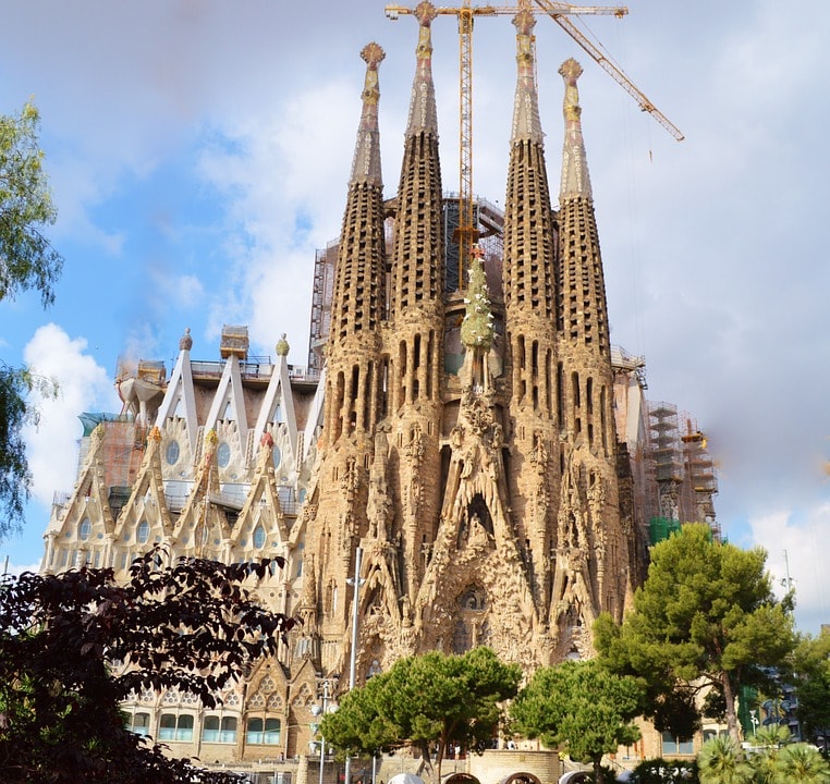 This is an image of La Sagrada Familia