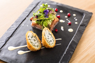 This is an image of a typical dish from the Portfolio Restaurant
