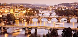This is an image of the Charles Bridge of Prague