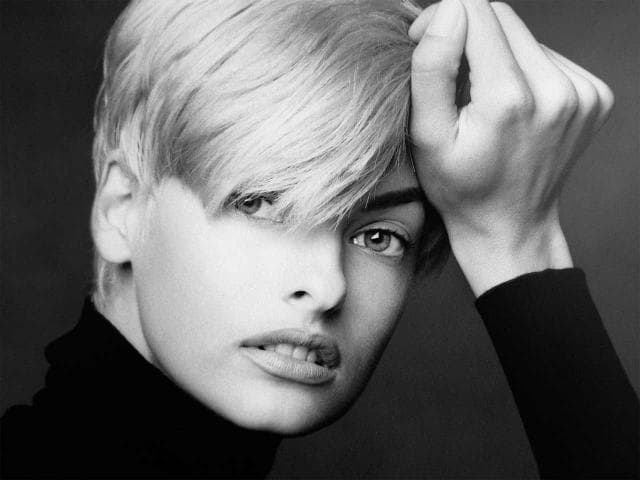 This is a picture of the model Linda Evangelista