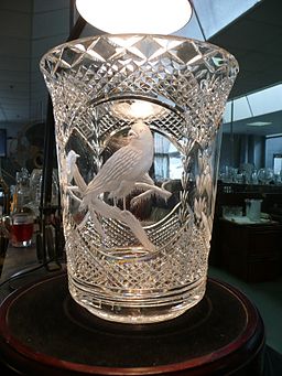 Waterford Crystal engraved glass
