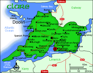 clare map